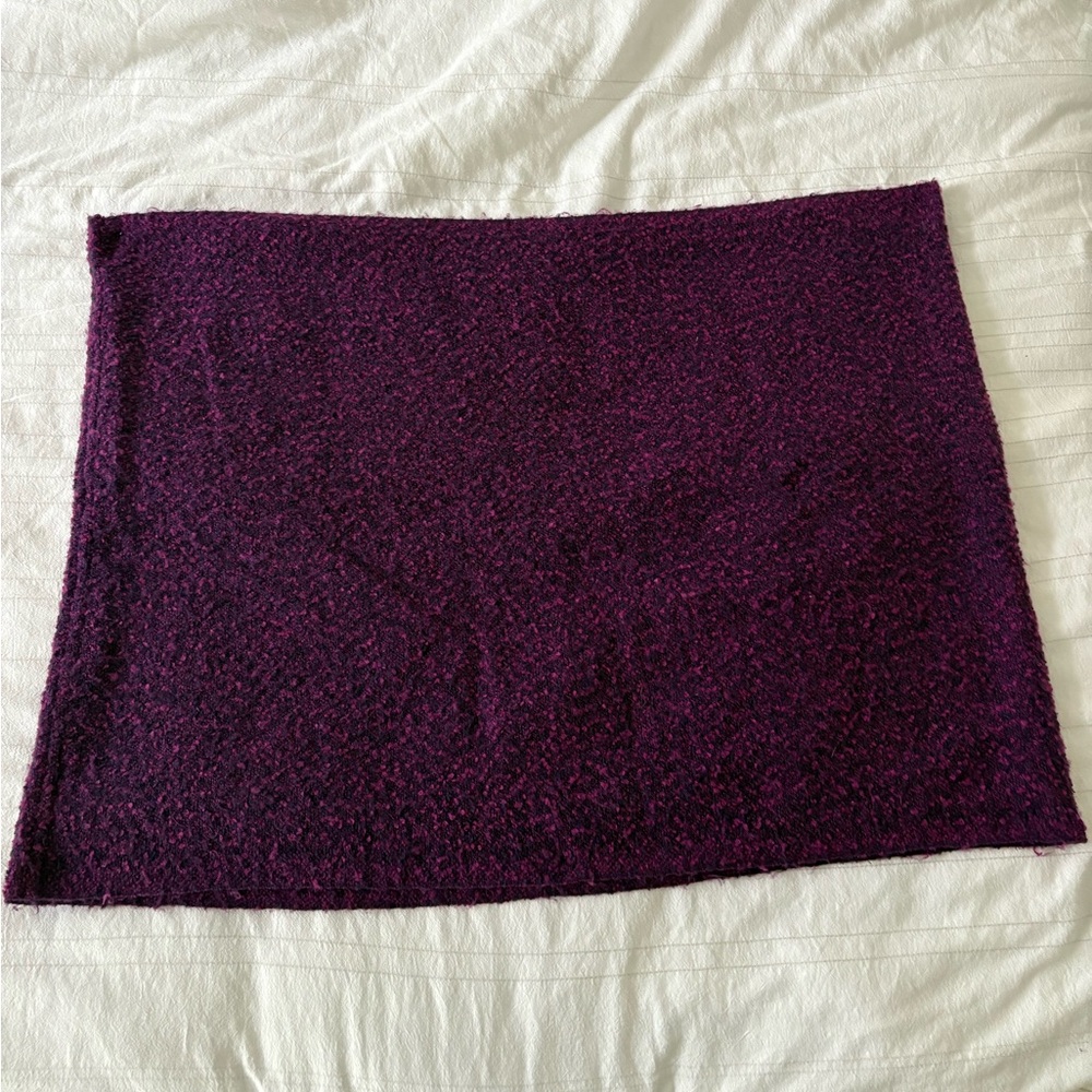 Anthropologie‎ Purple Pink Textured Large Cowl Scarf - Picture 5 of 7